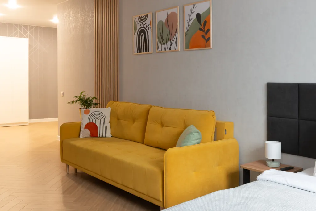 Квартира Квартира Студия Мелисса ApartaMia в Звездном городке Сити-Молл — Тюмень