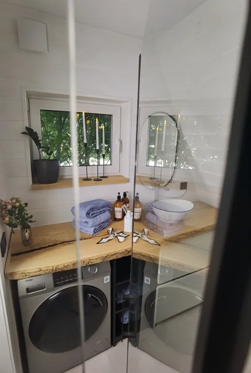 Уютный эко-домик А-фрейм