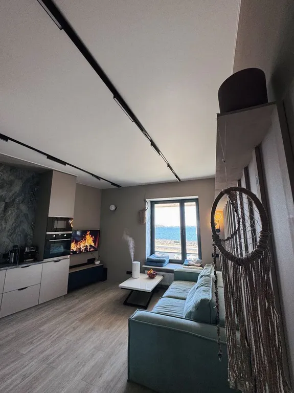 Квартира Фантастическая квартира с видом на Финский залив и лебедями из окна — Санкт-Петербург