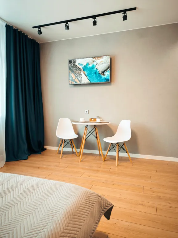 Уютная квартира с современным ремонтом, в новом доме.