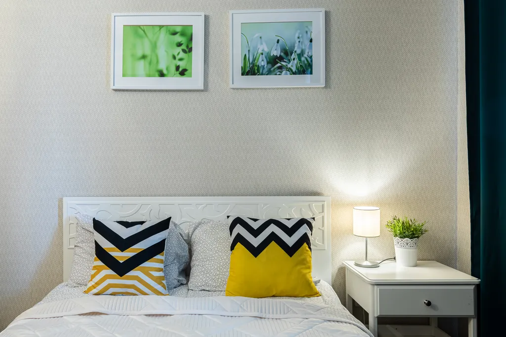 Уютная большая квартира с балконом для приятных вечеров