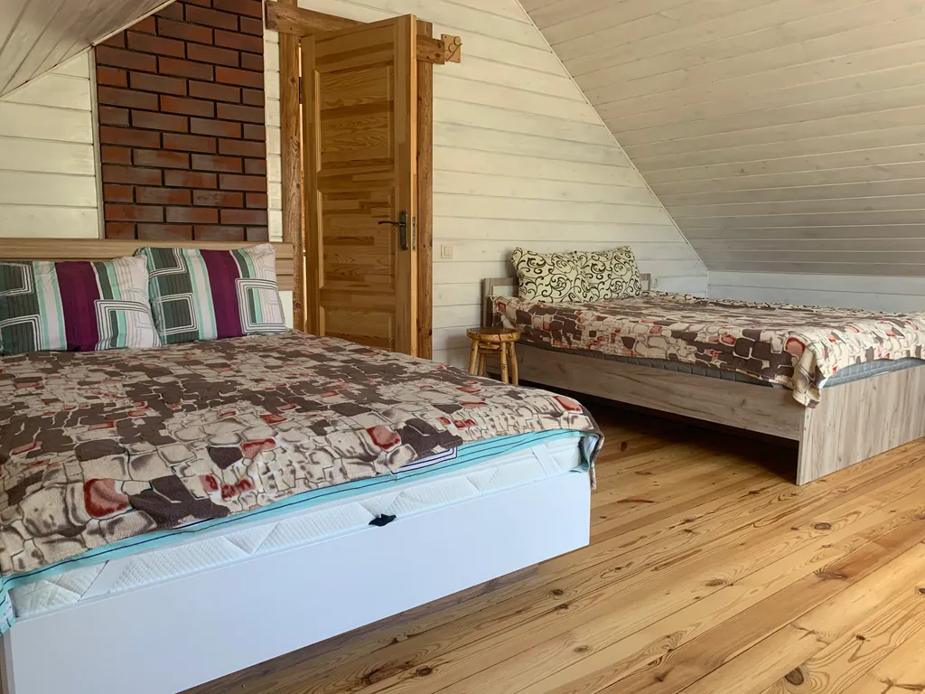 Красивый гостевой дом с баней на дровах возле Минского Моря