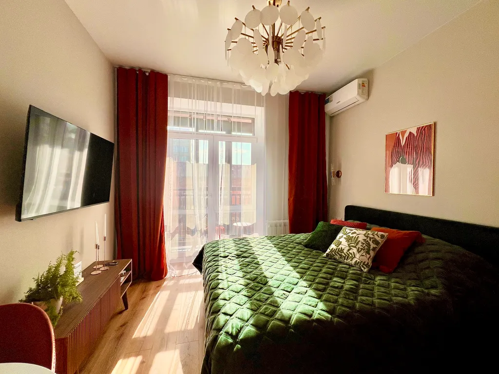 Квартира Уютная студия в центре города — аренда посуточно в Красноярск