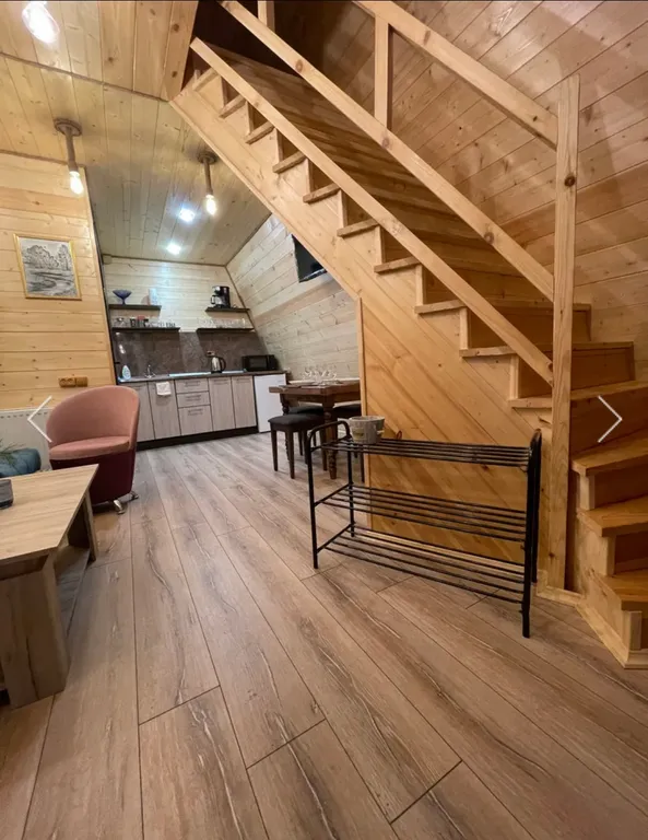 Коттедж A frame с видом на лес и горы — Архыз