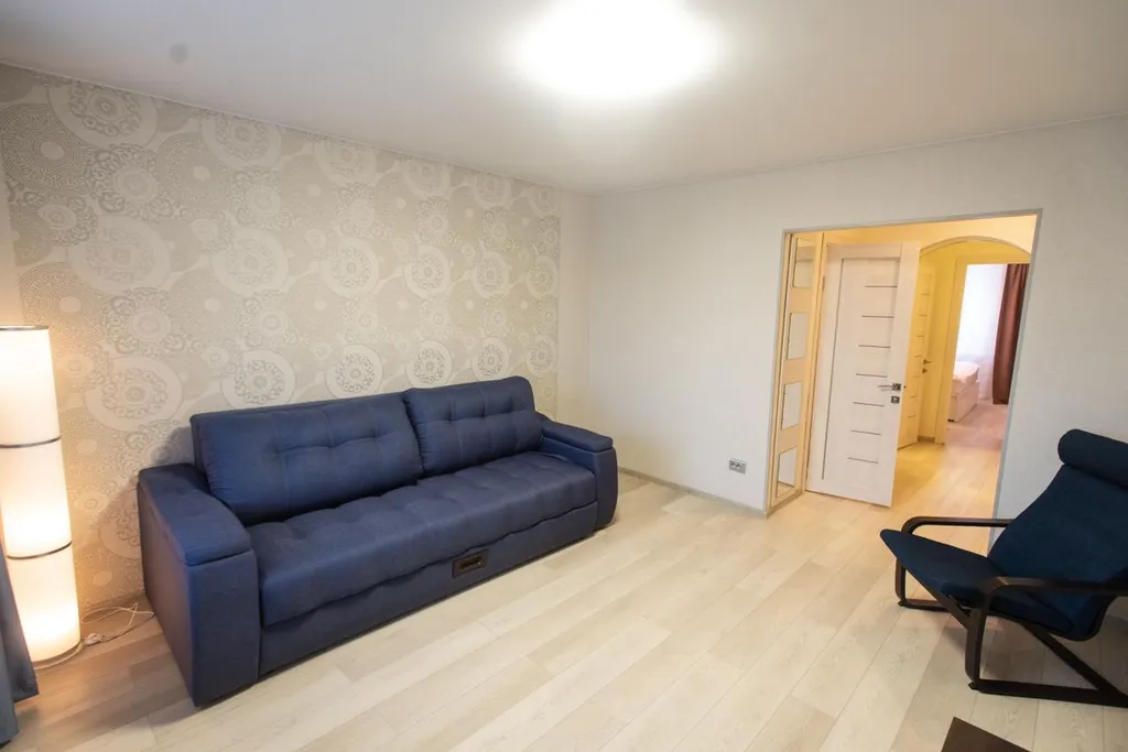 Теплая светлая квартира с видом на вулканы