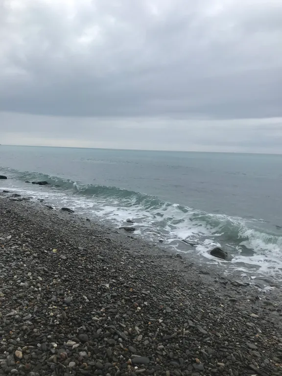 Уютная студия с террасой с видом на горы