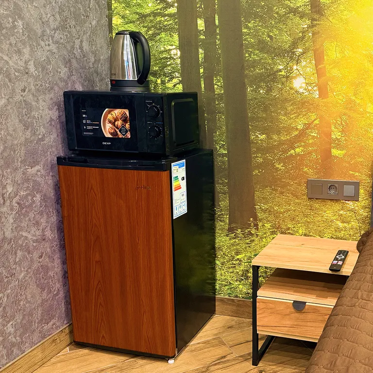 Уютная студия с двуспальной кроватью