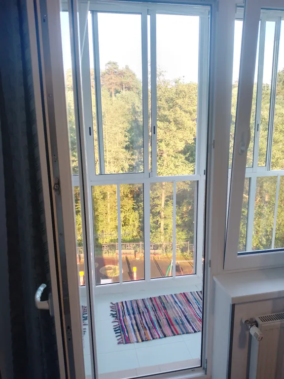 Квартира-студия с видом на сосновый бор