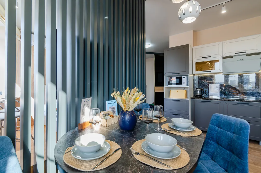 Стильная, дизайнерская квартира на берегу Волги