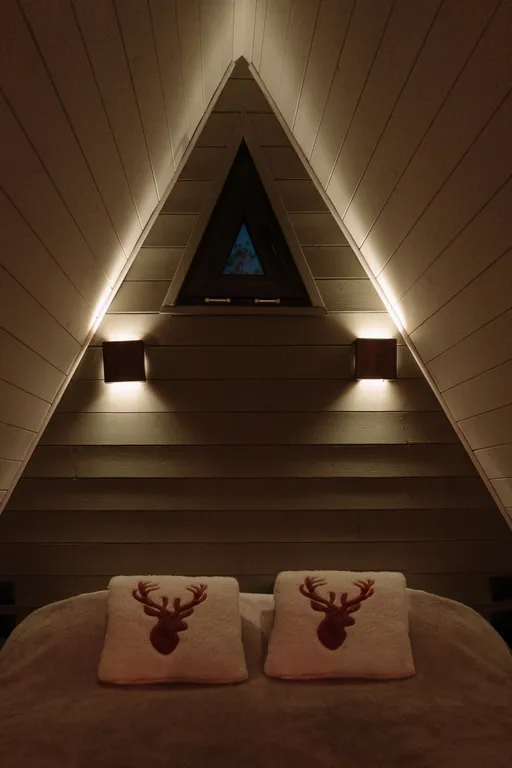 Дом A-Frame в Раздолье с сибирским чаном