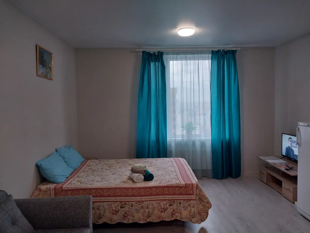 Квартира Новая, уютная студия в бирюзовых тонах — аренда посуточно в Одинцово