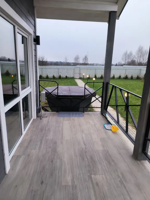 Коттедж с баней и чаном