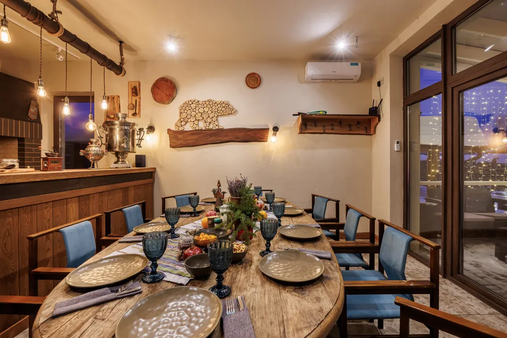 Дом на новый год и праздники