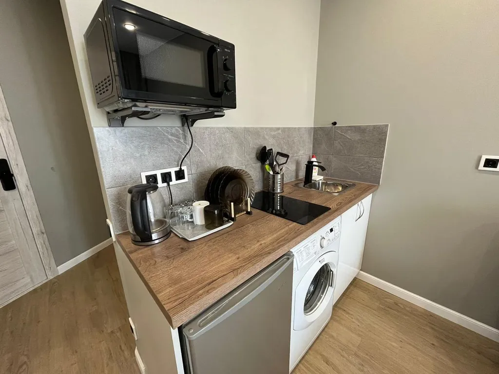 Уютная студия в новом доме с шикарным видом