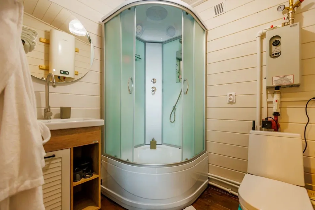 Дом Лаванда в старинном русском селе