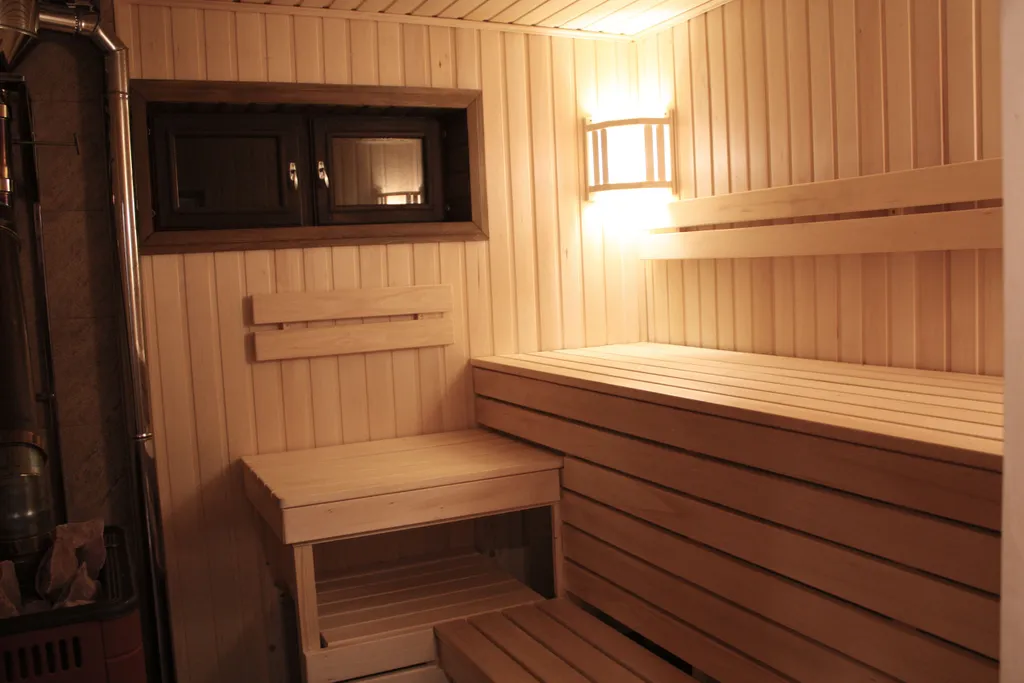 Шале с сауной на берегу реки