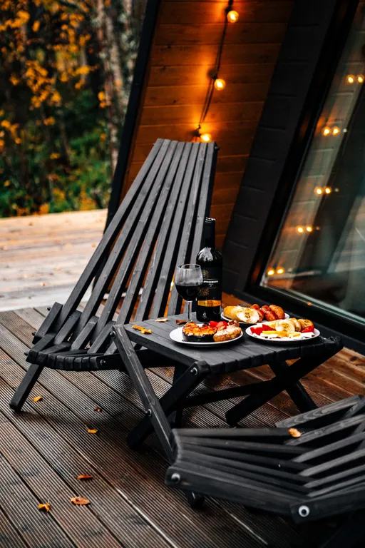 Уютный домик с сауной на берегу реки Dacha Winehouse