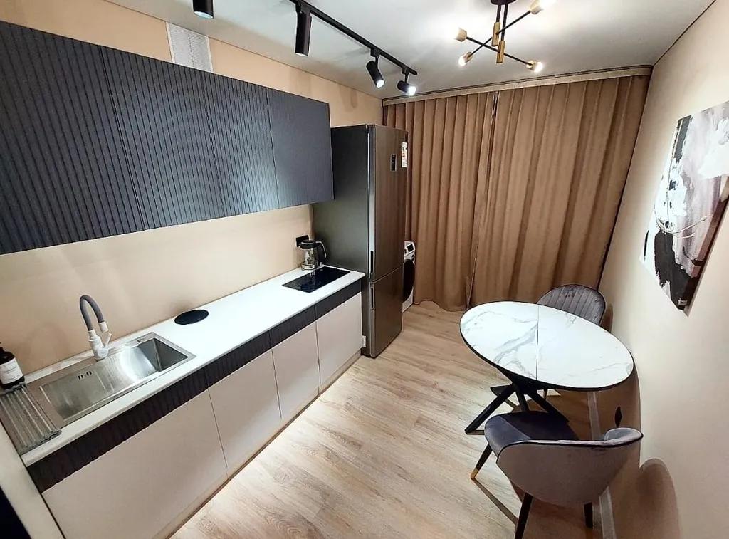 Апартамент с дизайнерским ремонтом