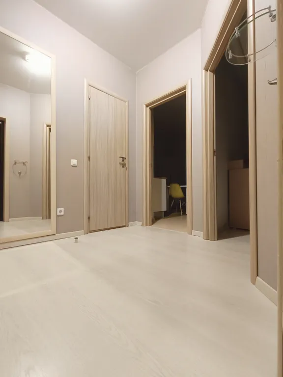 Просторная евро-двухкомнатная квартира в 10 минутах от центра