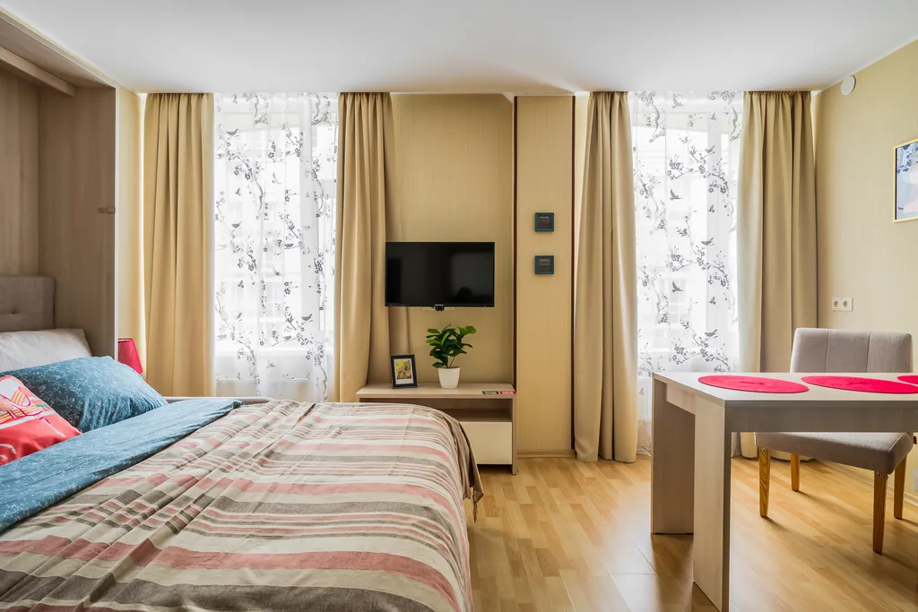 Квартира Квартира Просторная студия рядом с центром — Санкт-Петербург