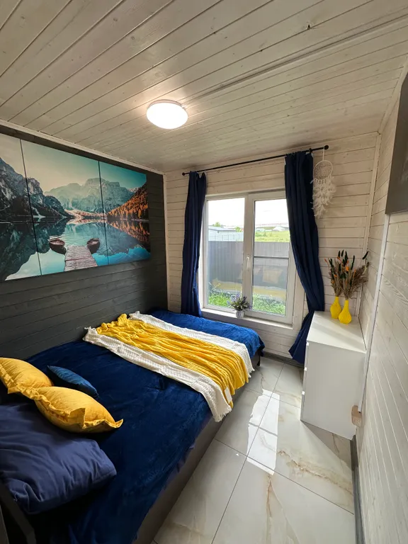 Красивый барнхаус с баней и банным чаном