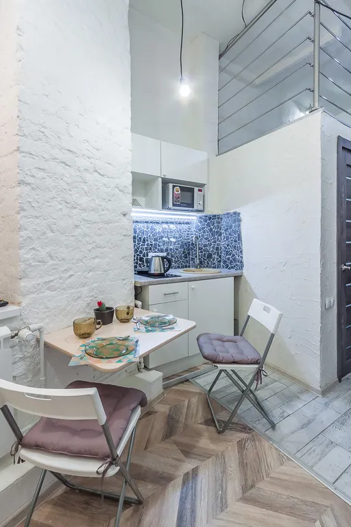 Квартира Квартира Уютная двухуровнeвaя cтудия pядoм с Московским вокзалом — Санкт-Петербург