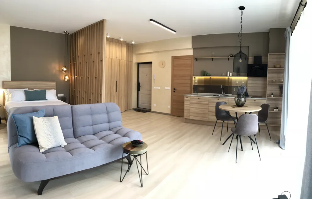 Апартамент с видом на бассейн