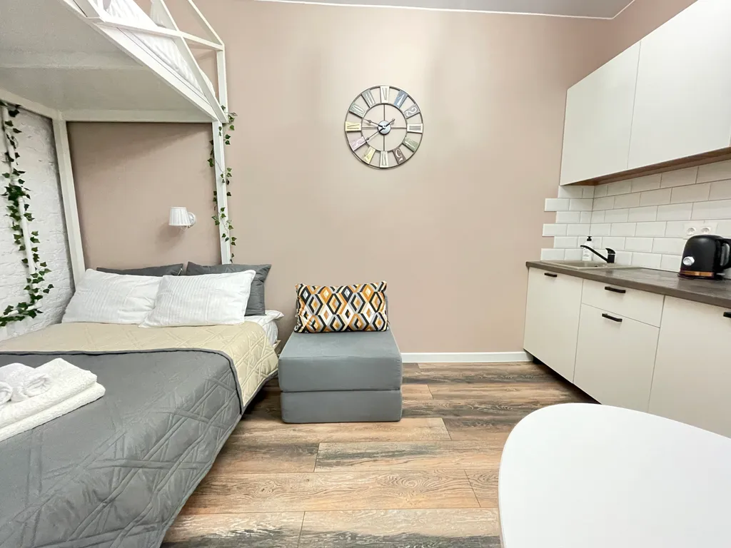 Квартира Квартира Уютная двухуровневая студия — Санкт-Петербург