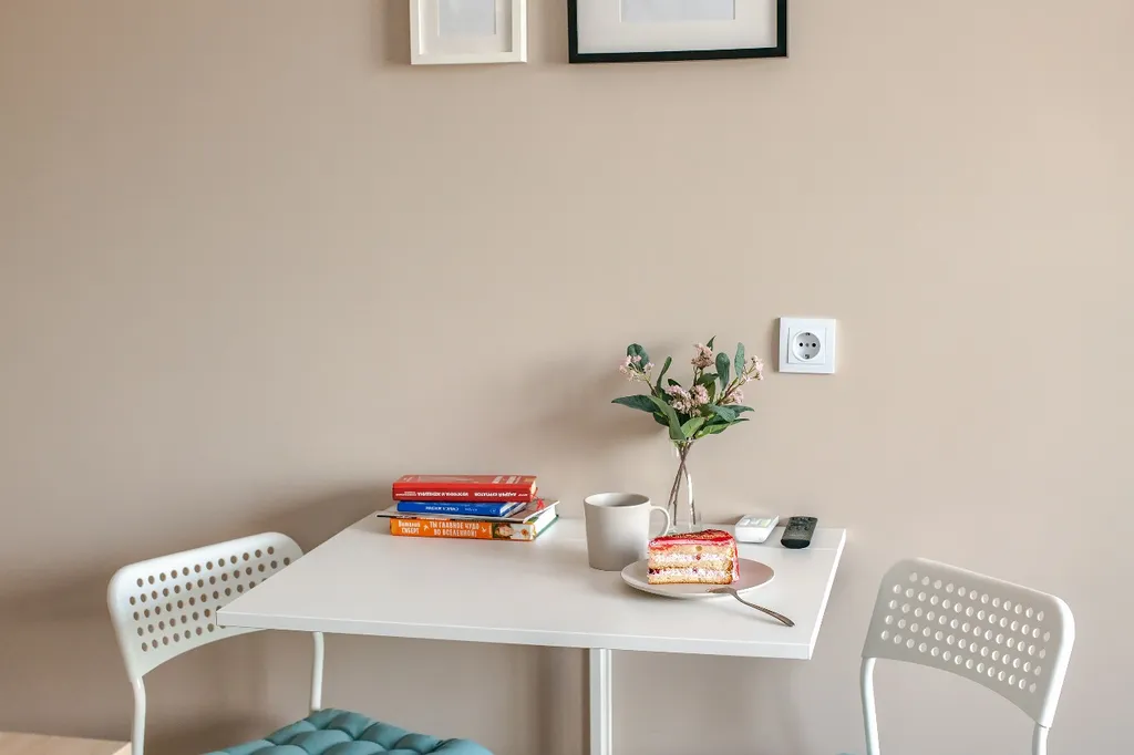 Стильная студия на первом этаже с видом на бухту Золотой рог