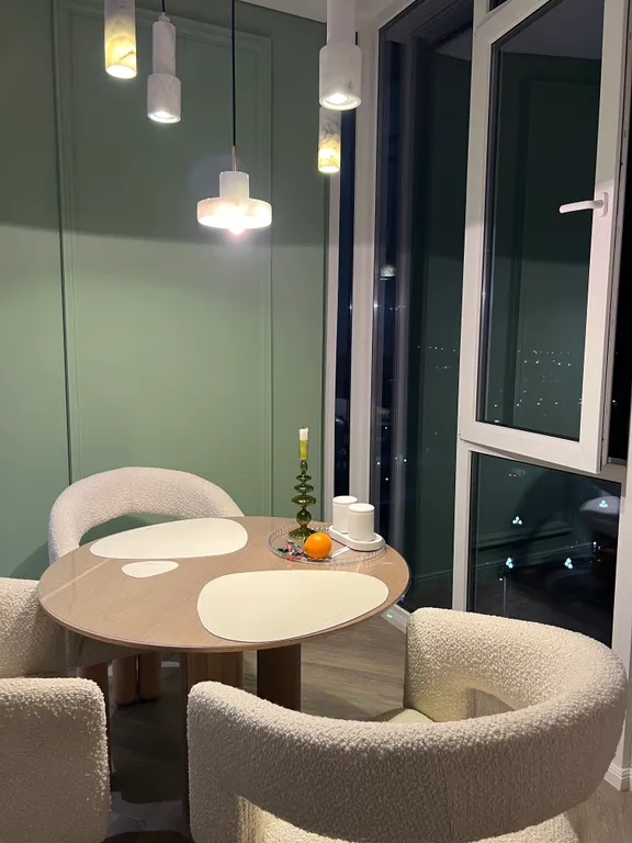 Квартира с видом на город