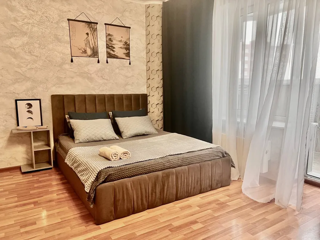 Квартира Уютная светлая студия, центр, ТЦ Вояж — Тюмень