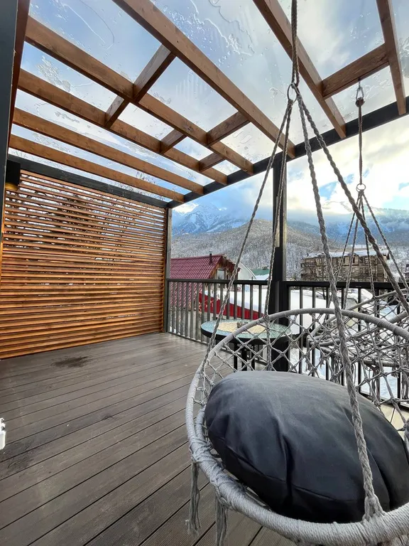 Уютный домик-студия с видом на горы