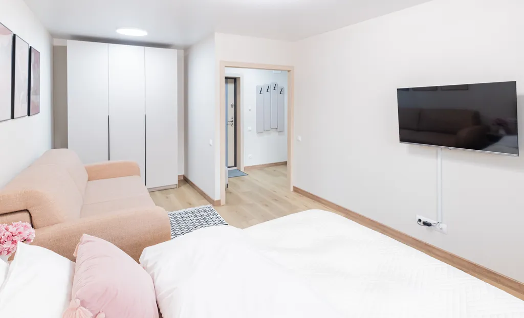 Новая квартира в нежных тонах