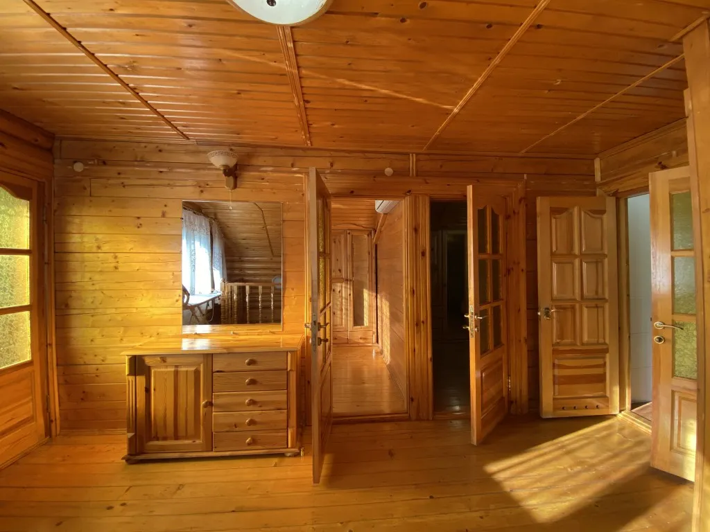 Сруб c бассейном и сауной