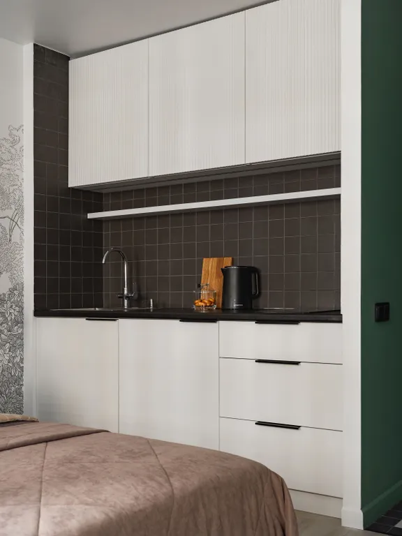 Квартира Квартира Стильная дизайнерская студия — Новоивановское