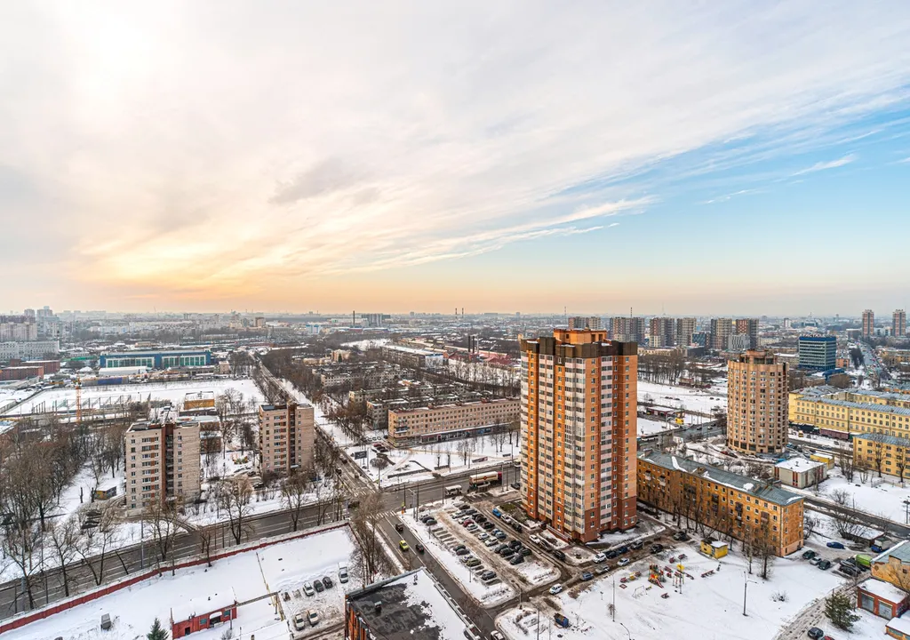 Квартира Видовая квартира-студия рядом с станцией метро Ломоносовская — Санкт-Петербург