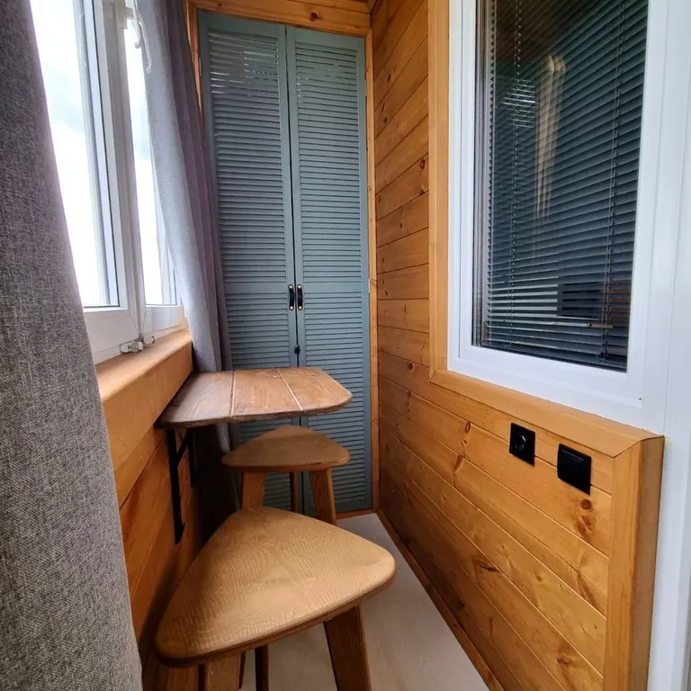 Квартира студия с видом на парк