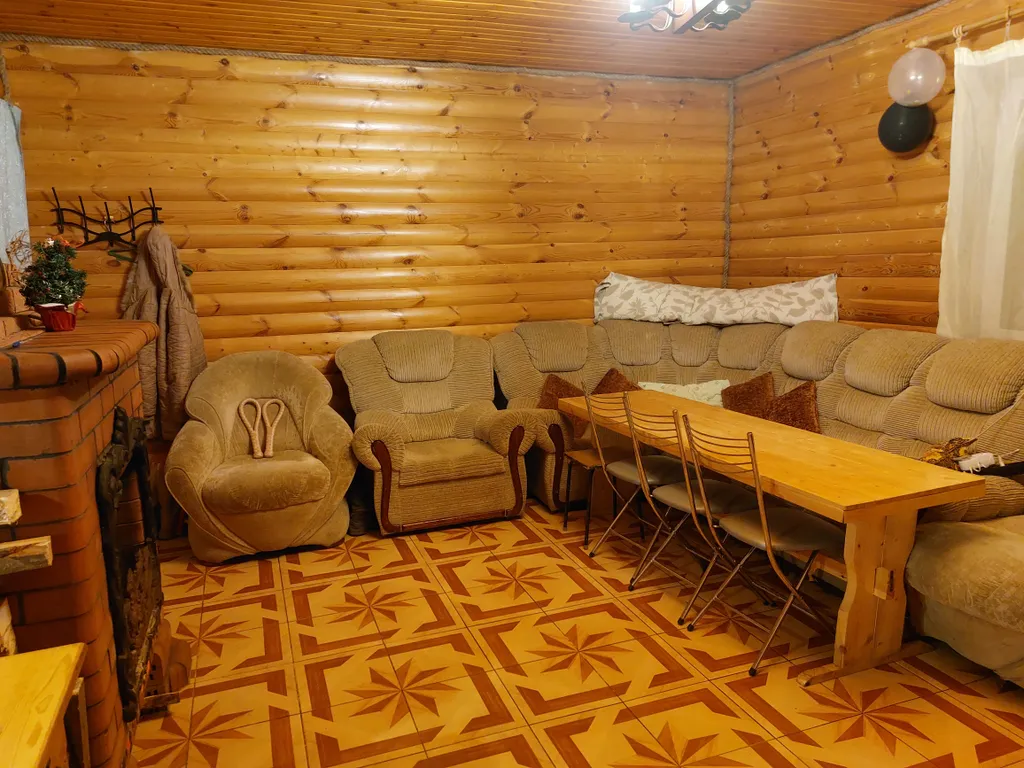 Уютный коттедж с камином и банькой