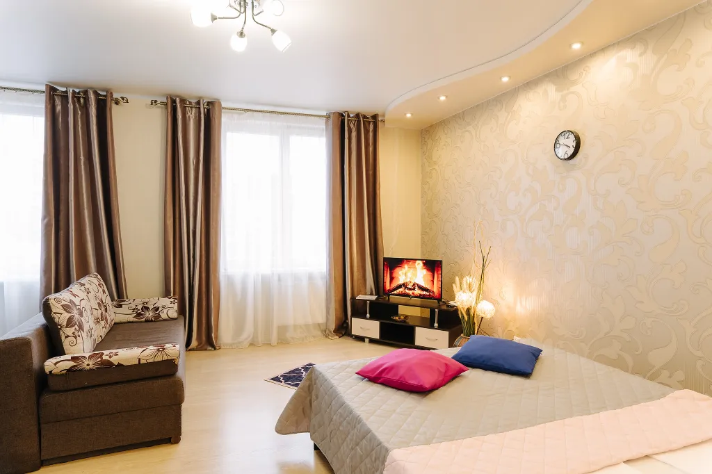 Просторные апартаменты с видом на речку