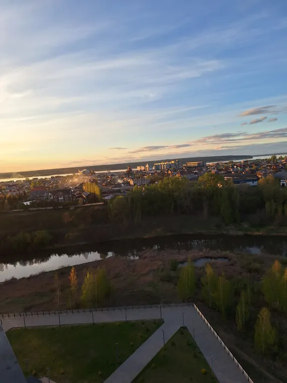 Уютная квартира с шикарным видом на реку