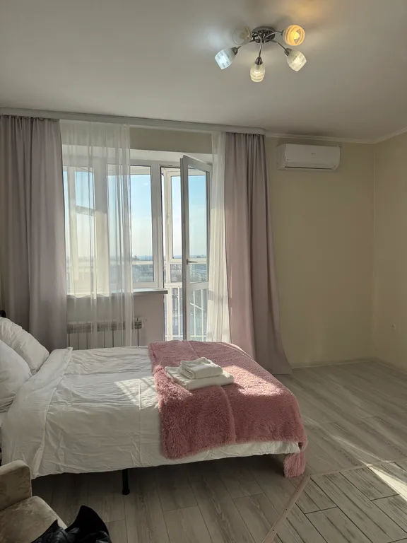 Уютная студия с прекрасными закатами