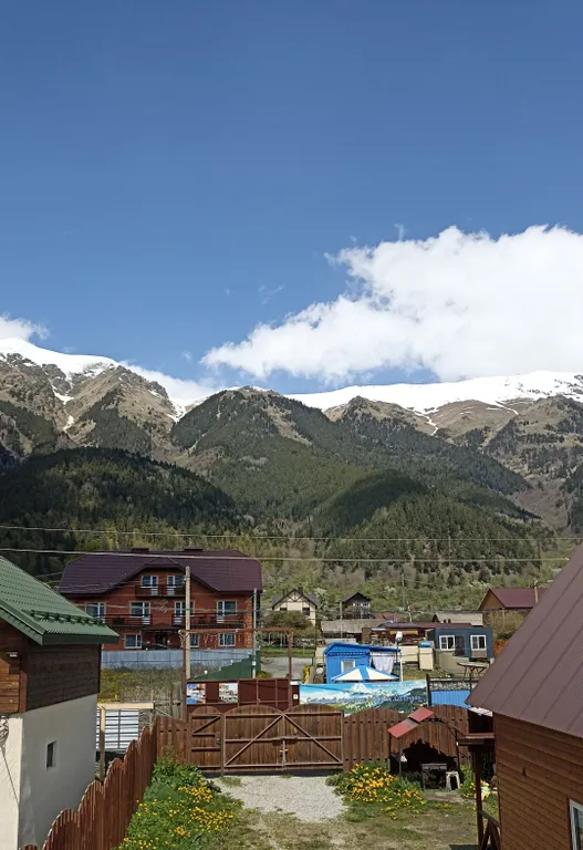 Коттедж Шестиместный домик Лето — Архыз