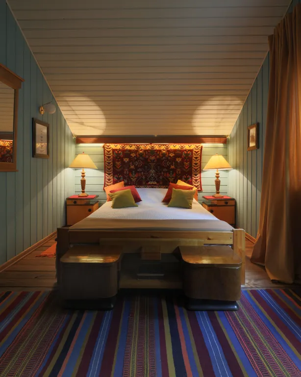 Коттедж Дом Скворечник с сауной — Лупаново