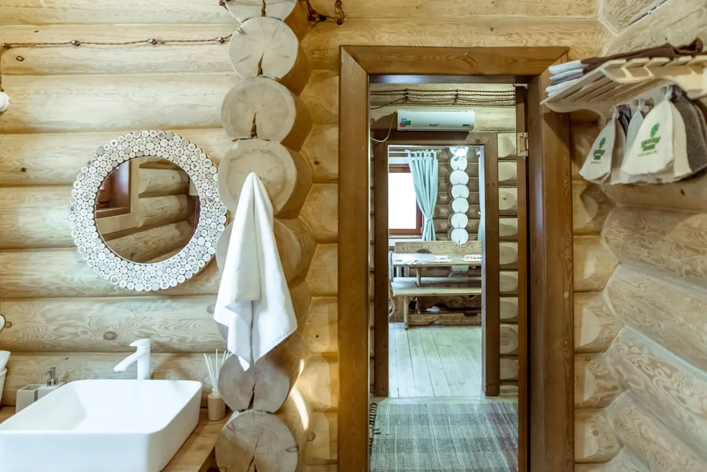 Коттедж Гостевой дом Паратунка с баней на дровах и бассейном — Термальный