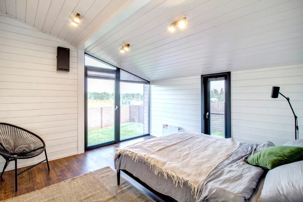 Уютный дoм с видом нa лес