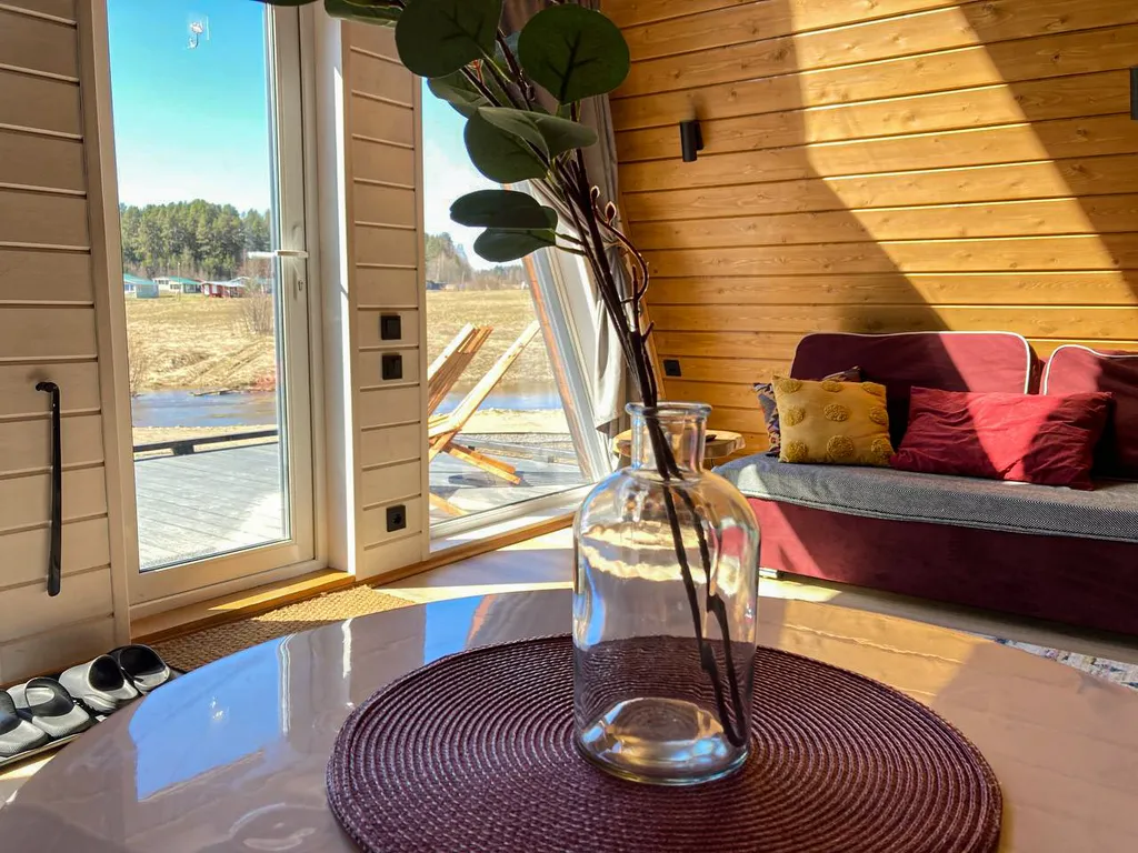 Коттедж Дом Афрейм светлый с подогреваемой купелью Лисичкино — Микли