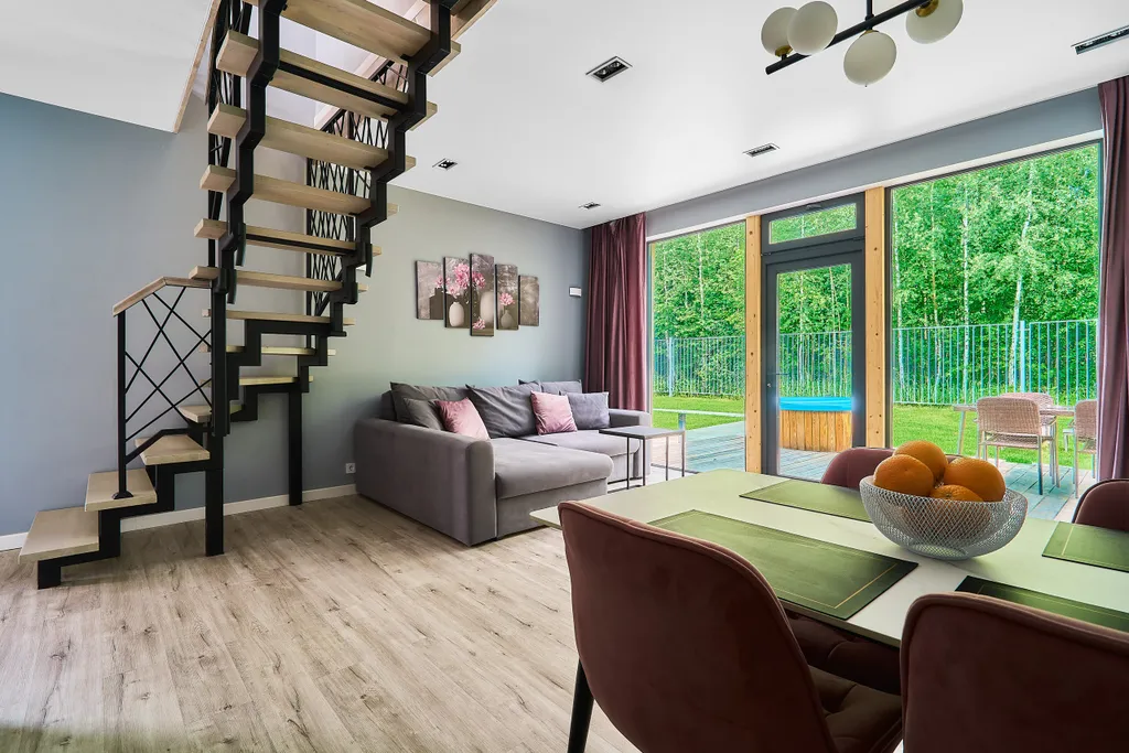 Коттедж Барнхаус с баней, бильярдом и видом на лес — Истра