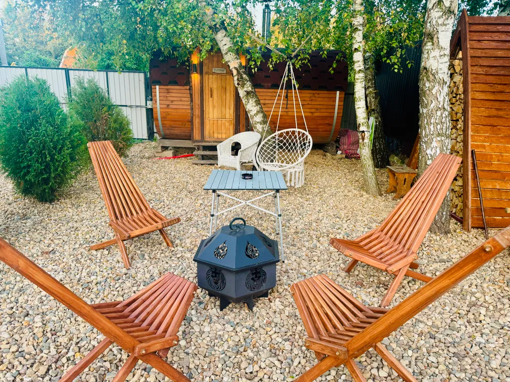 Уютный A-frame дом