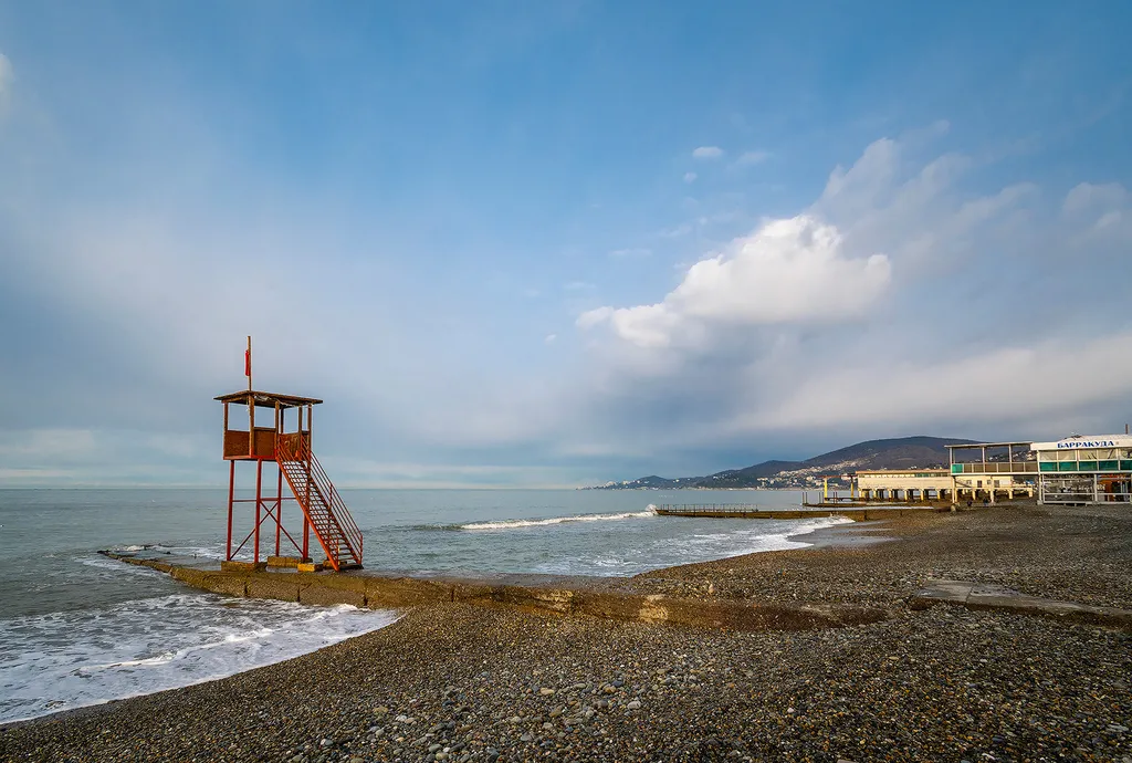 Квартира Апартаменты Прибрежный МореСолнцеАпарт с видом на море и горы — Адлер