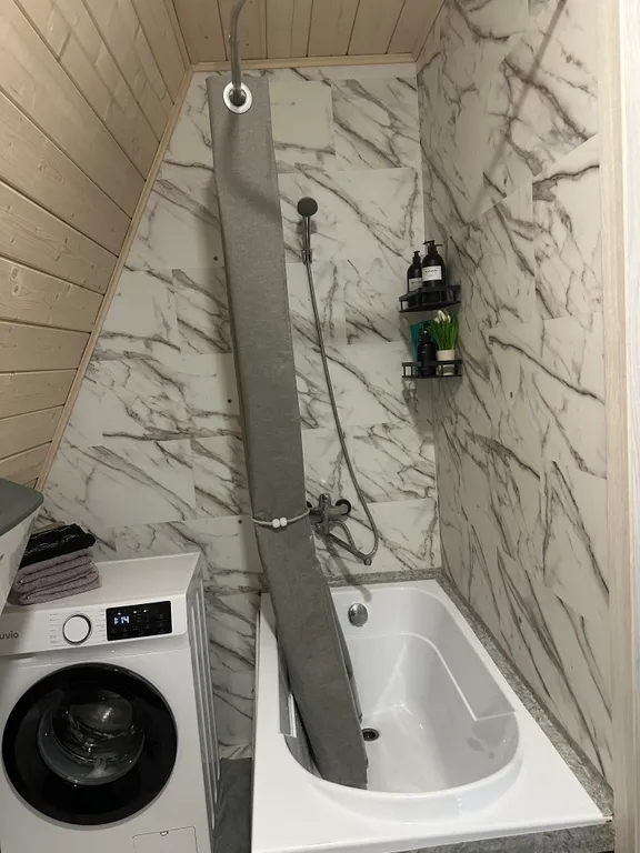 Коттедж Домик Aframe Forest с баней и сибирским чаном — Москва